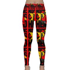 Working Class Hero - Welders And Other Handymen Are True Heroes - Work Classic Yoga Leggings by DinzDas