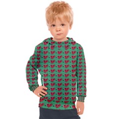 Evil Heart Graffiti Pattern Kids  Hooded Pullover