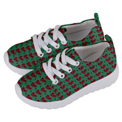 Evil Heart Graffiti Pattern Kids  Lightweight Sports Shoes by DinzDas