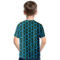 0059 Comic Head Bothered Smiley Pattern Kids  Cotton Tee View2