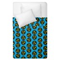 0059 Comic Head Bothered Smiley Pattern Duvet Cover Double Side (Single Size) View2