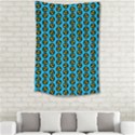 0059 Comic Head Bothered Smiley Pattern Small Tapestry View2