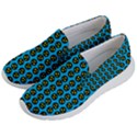 0059 Comic Head Bothered Smiley Pattern Men s Lightweight Slip Ons View2