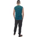 0059 Comic Head Bothered Smiley Pattern Men s Regular Tank Top View2