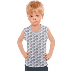 Comic Head Skull Hat Pattern 2 Kids  Sport Tank Top