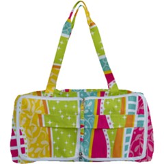 Abstract Lines Multi Function Bag by designsbymallika