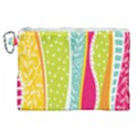 abstract lines Canvas Cosmetic Bag (XL) View1