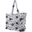 Cute Cat Faces Pattern Simple Shoulder Bag View1