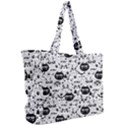 Cute Cat Faces Pattern Simple Shoulder Bag View2