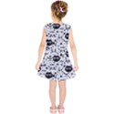 Cute Cat Faces Pattern Kids  Tunic Dress View2