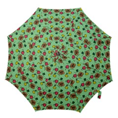 Lady Bug Fart - Nature And Insects Hook Handle Umbrellas (small) by DinzDas