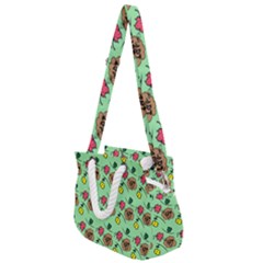 Lady Bug Fart - Nature And Insects Rope Handles Shoulder Strap Bag by DinzDas