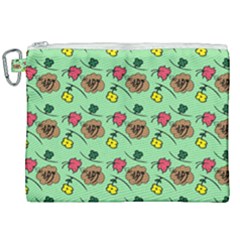 Lady Bug Fart - Nature And Insects Canvas Cosmetic Bag (xxl) by DinzDas