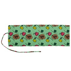 Lady Bug Fart - Nature And Insects Roll Up Canvas Pencil Holder (m) by DinzDas