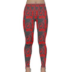 015 Mountain Bike - Mtb - Hardtail And Downhill Lightweight Velour Classic Yoga Leggings by DinzDas