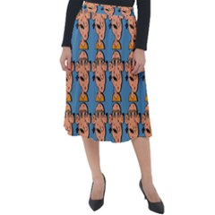 Village Dude - Hillbilly And Redneck - Trailer Park Boys Classic Velour Midi Skirt  by DinzDas