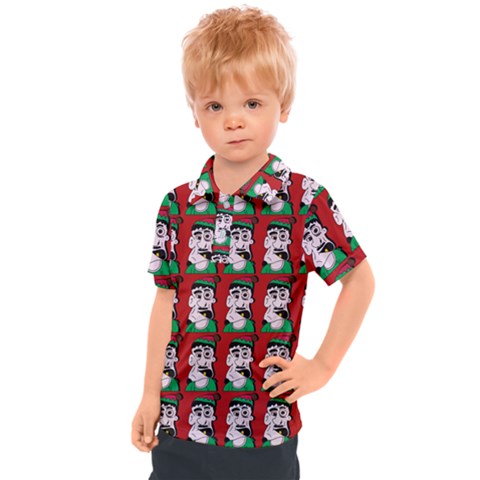 Village Dude - Hillbilly And Redneck - Trailer Park Boys Kids  Polo Tee by DinzDas