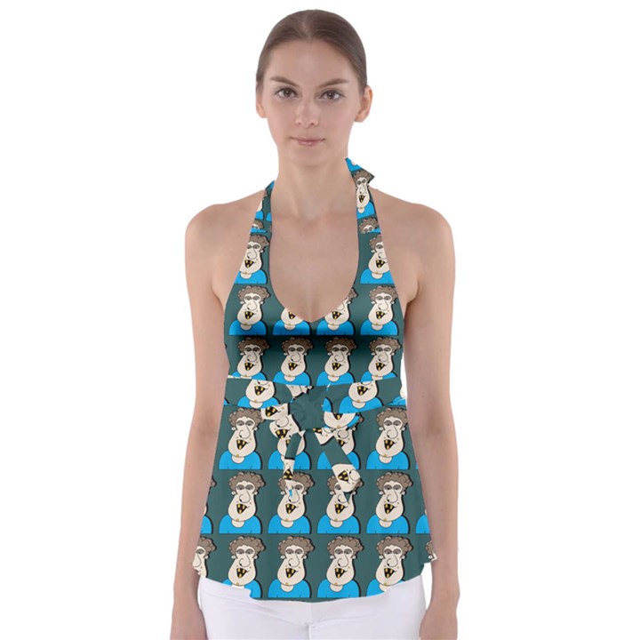 Village Dude - Hillbilly And Redneck - Trailer Park Boys Babydoll Tankini Top