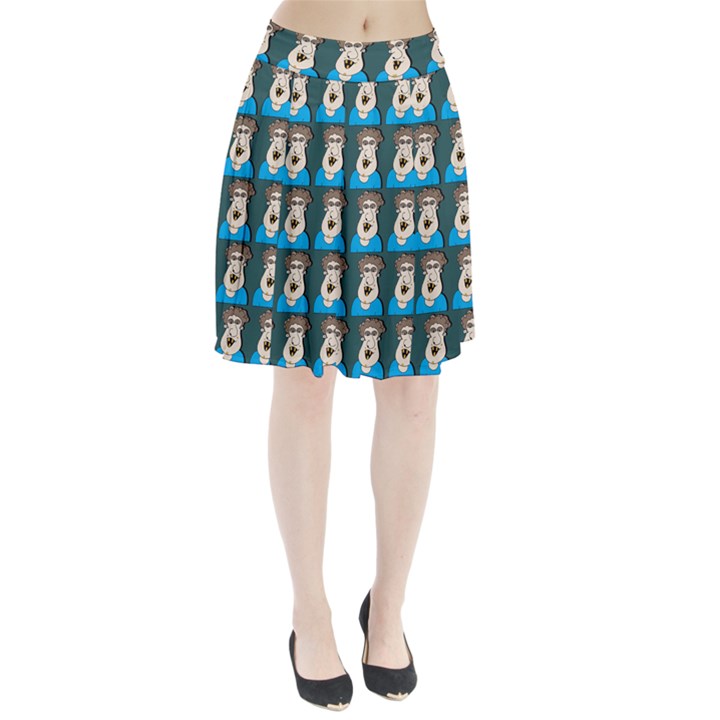 Village Dude - Hillbilly And Redneck - Trailer Park Boys Pleated Skirt