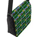 Game Over Karate And Gaming - Pixel Martial Arts Flap Closure Messenger Bag (L) View2