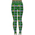 Game Over Karate And Gaming - Pixel Martial Arts Classic Yoga Leggings View2