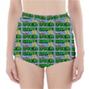 Game Over Karate And Gaming - Pixel Martial Arts High-Waisted Bikini Bottoms View1