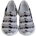 Gloomy Future  - Gas Mask And Pandemic Threat - Corona Times Kids Lightweight Slip Ons View1