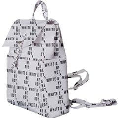 White And Nerdy - Computer Nerds And Geeks Buckle Everyday Backpack by DinzDas