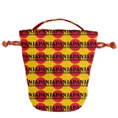 Japan Nippon Style - Japan Sun Drawstring Bucket Bag by DinzDas