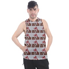 From My Dead Cold Hands - Zombie And Horror Men s Sleeveless Hoodie by DinzDas