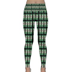 Beverage Cans - Beer Lemonade Drink Lightweight Velour Classic Yoga Leggings by DinzDas