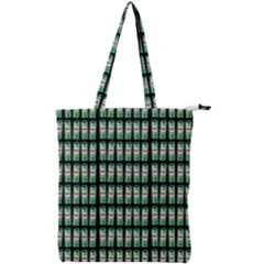 Beverage Cans - Beer Lemonade Drink Double Zip Up Tote Bag by DinzDas