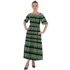 Beverage Cans - Beer Lemonade Drink Shoulder Straps Boho Maxi Dress  by DinzDas