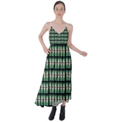 Beverage Cans - Beer Lemonade Drink Tie Back Maxi Dress by DinzDas