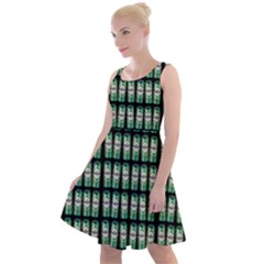 Beverage Cans - Beer Lemonade Drink Knee Length Skater Dress by DinzDas