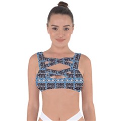 Sneaker Fanatic - Sneakers And Sport Shoes Fan Bandaged Up Bikini Top by DinzDas