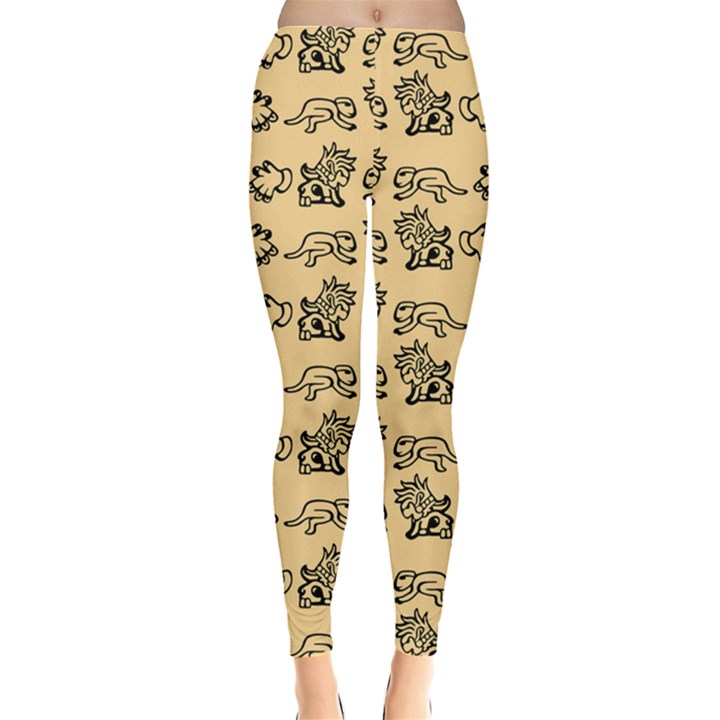 Inka Cultur Animal - Animals And Occult Religion Leggings 