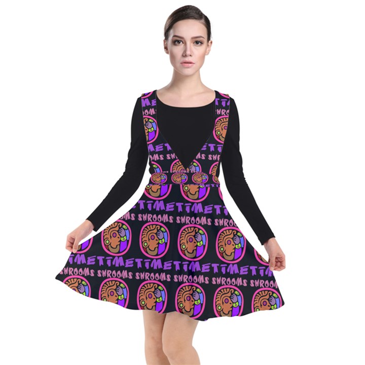 Inka Cultur Animal - Animals And Occult Religion Plunge Pinafore Dress