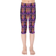 Inka Cultur Animal - Animals And Occult Religion Kids  Capri Leggings  by DinzDas