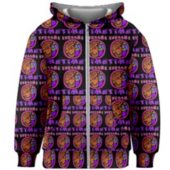 Inka Cultur Animal - Animals And Occult Religion Kids  Zipper Hoodie Without Drawstring by DinzDas