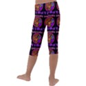 Inka Cultur Animal - Animals And Occult Religion Kids  Lightweight Velour Capri Leggings  View4