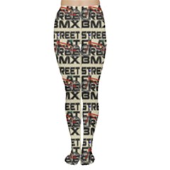 Bmx And Street Style - Urban Cycling Culture Tights by DinzDas