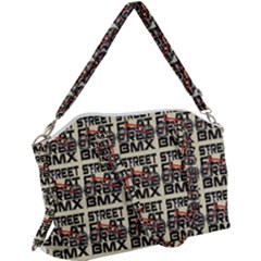 Bmx And Street Style - Urban Cycling Culture Canvas Crossbody Bag by DinzDas