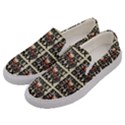 Bmx And Street Style - Urban Cycling Culture Men s Canvas Slip Ons View2