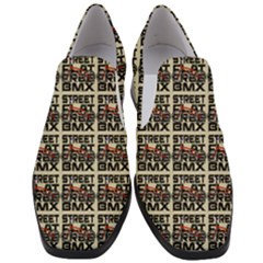 Bmx And Street Style - Urban Cycling Culture Women Slip On Heel Loafers by DinzDas