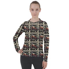 Bmx And Street Style - Urban Cycling Culture Women s Pique Long Sleeve Tee