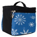 Winter Time And Snow Chaos Make Up Travel Bag (Small) View1