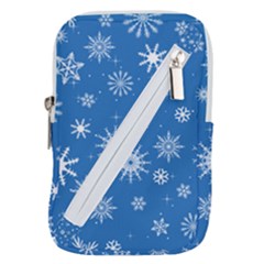 Winter Time And Snow Chaos Belt Pouch Bag (small) by DinzDas