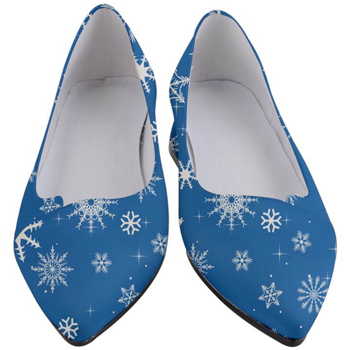 Winter Time And Snow Chaos Women s Block Heels 