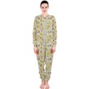 Abstract Flowers And Circle OnePiece Jumpsuit (Ladies)  View1